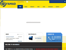 Tablet Screenshot of famad.com.pl
